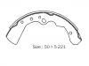 Zapata de freno Brake Shoe Set:41060-G3225