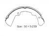 Kit mâchoire de frein Brake Shoe Set:NR2021