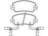 Brake Pad Set:0060 750 464