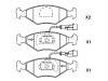 тормозная кладка Brake Pad Set:9 947 917