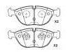 Plaquettes de frein Brake Pad Set:34 11 6 761 246