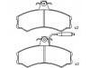 Plaquettes de frein Brake Pad Set:9 938 205