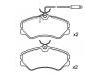 Brake Pad Set:9 941 207