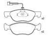 Bremsbelagsatz, Scheibenbremse Brake Pad Set:9 947 776