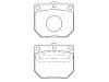 Plaquettes de frein Brake Pad Set:D246-7150