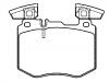 Bremsbelagsatz, Scheibenbremse Brake Pad Set:000 420 65 02